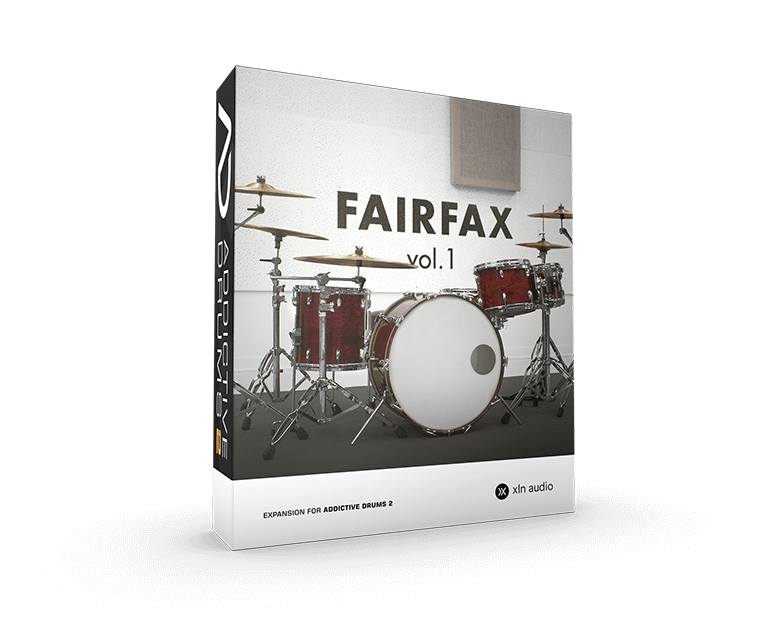 XLN Audio Addictive Drums 2 | Fairfax Vol 1 (AD2+AdPak)